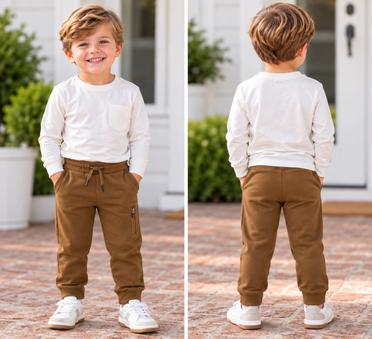 American Fit Brown Fleece Pants