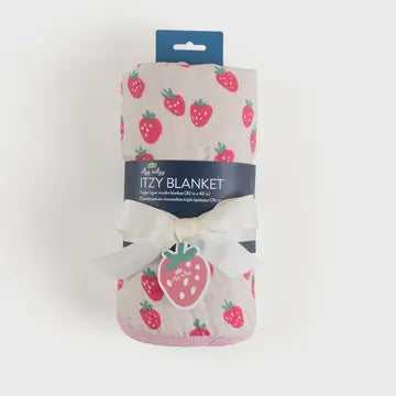 Itzy Blanket - Strawberries & Cream