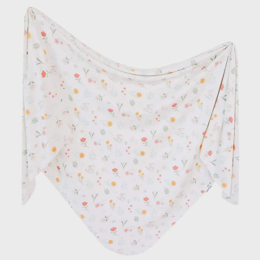 Copper Pearl Knit Swaddle - Mabel