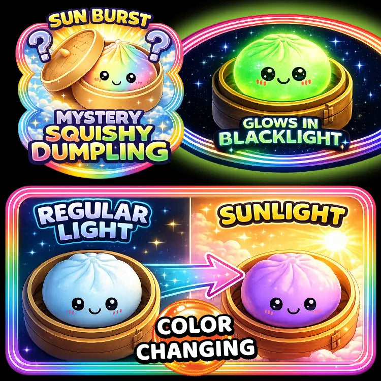 Mystery Squishy Color Changing Dumpling