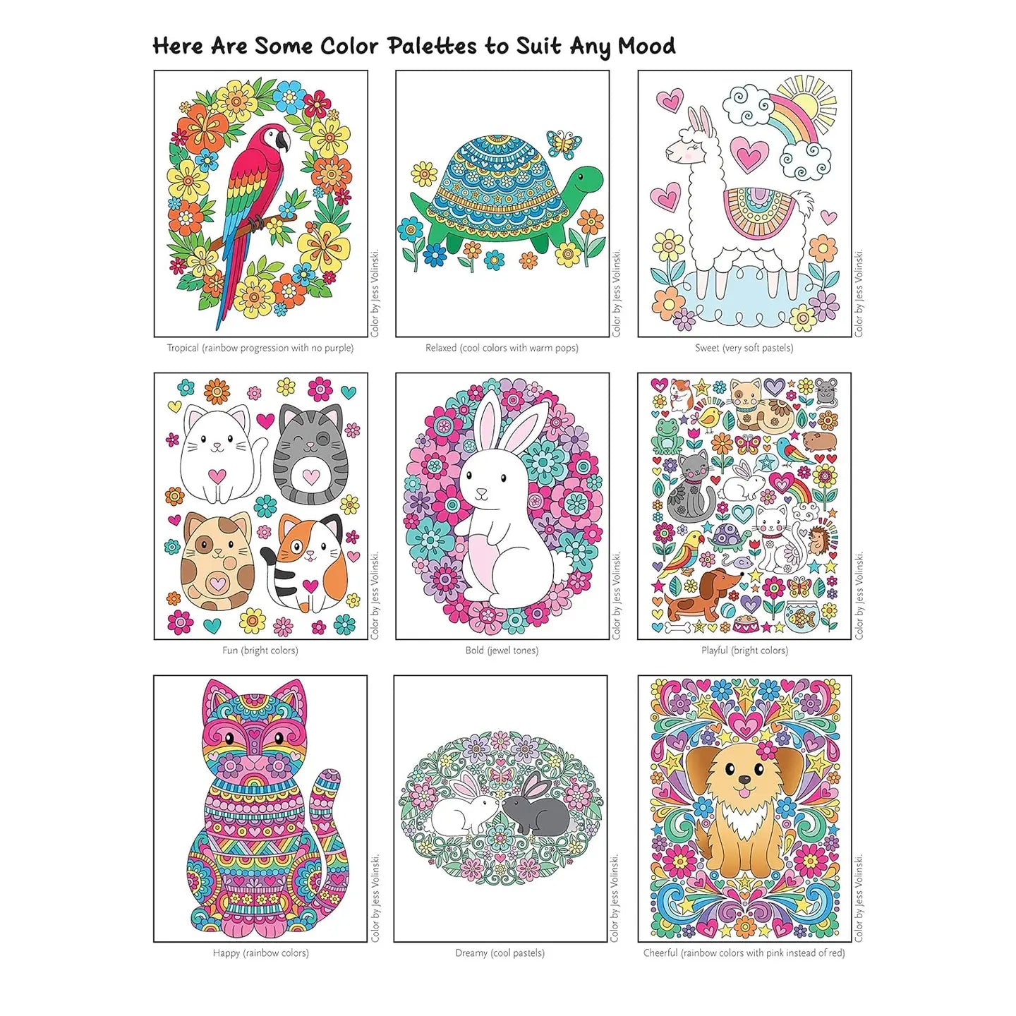 Notebook Doodles Adorable Pets Coloring & Activity Book
