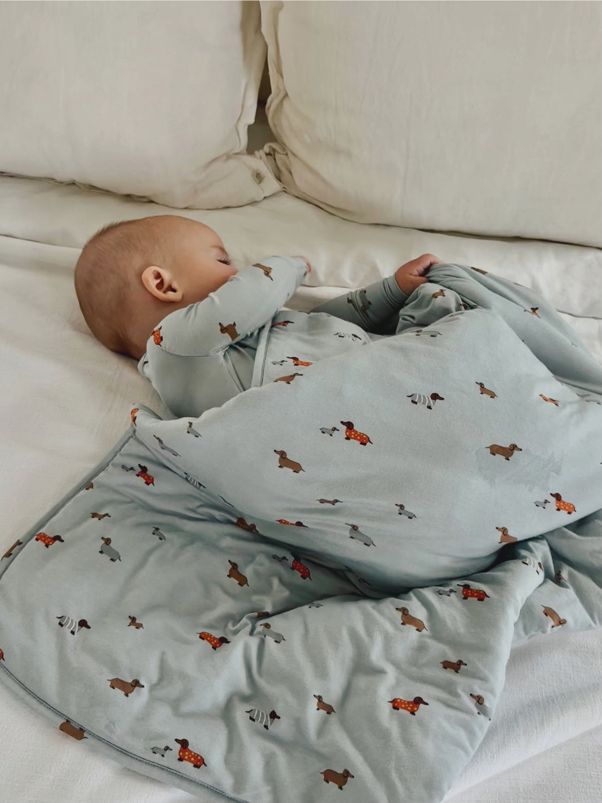 Gunamuna Cloud Mini Blanket - Woof