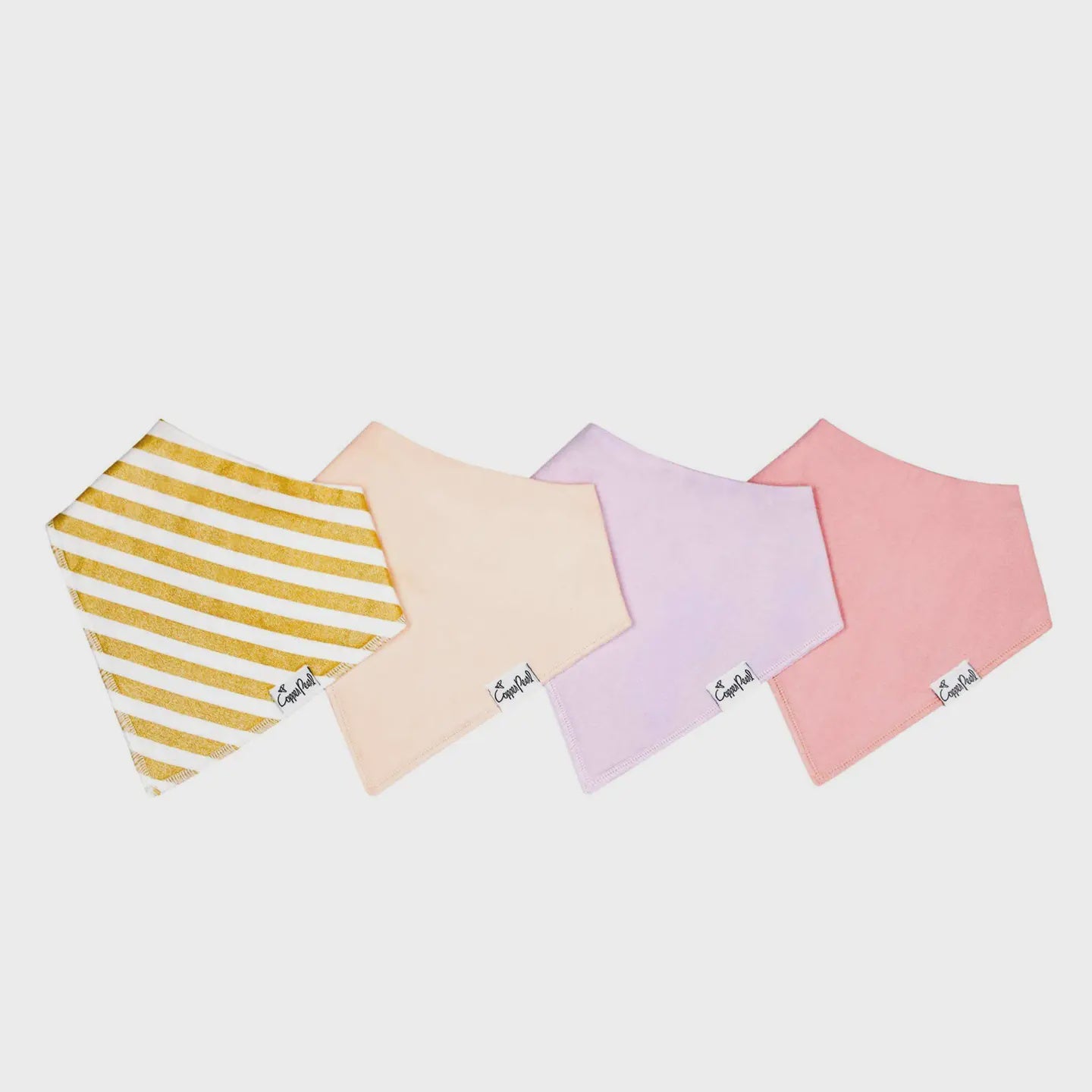 Copper Pearl Baby Bandana Bibs - Sweetheart