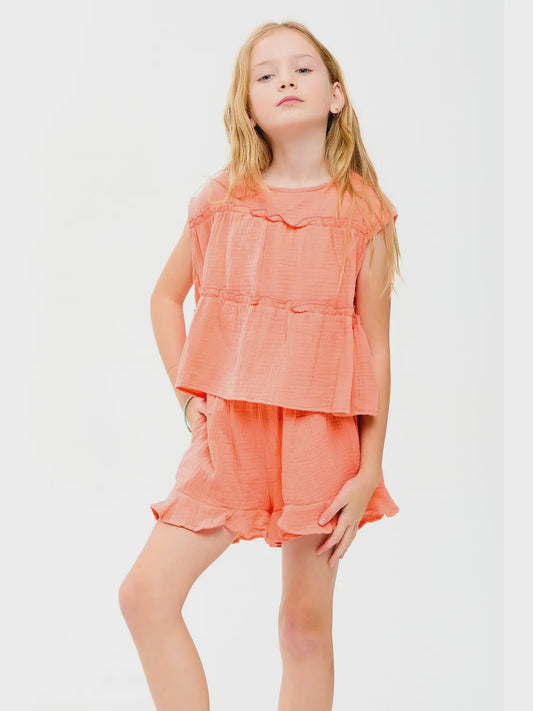 Good Girl Cotton Gauze Short Set