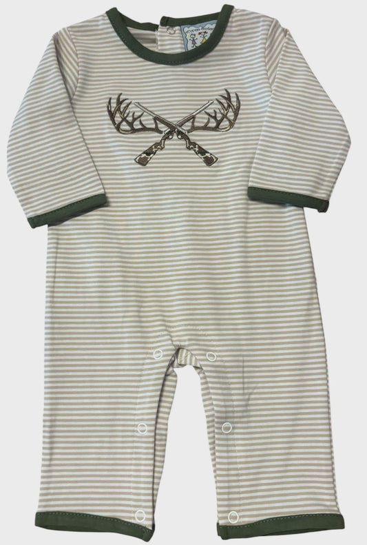 Three Sisters Deer Hunting Boys Romper