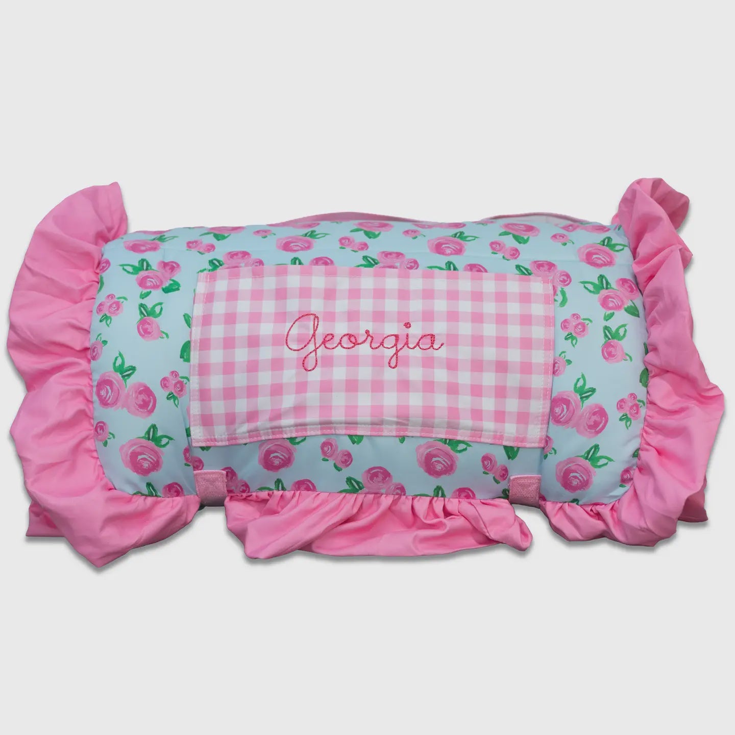 SugarBee Girls Nap Mat - Watercolor Roses