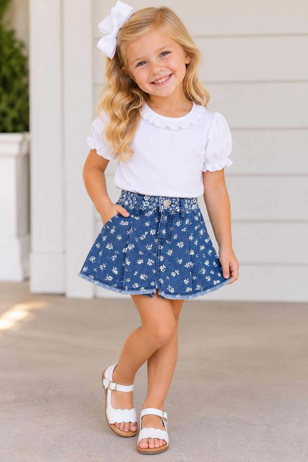 Blu & Blue Minnie Skort