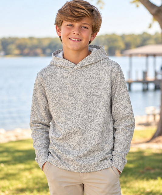 Properly Tied Boys Range Hoodie - Whitetail