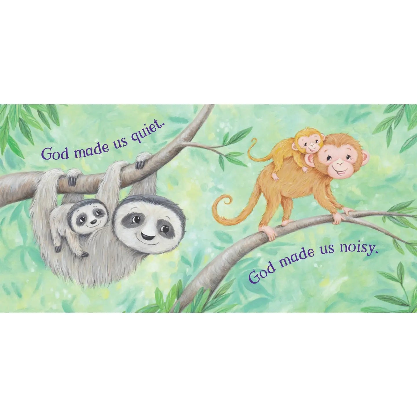 God Made Us 6 Button Sound Book