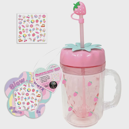 Mason Jar Strawberry Cup