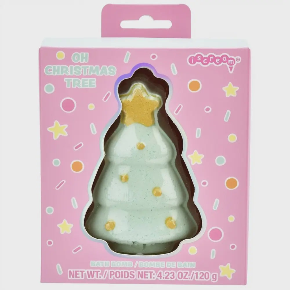 Iscream Christmas Tree Bath Bomb