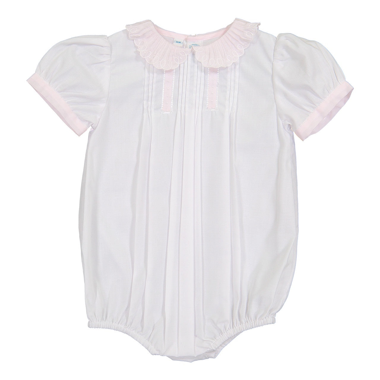 Feltman Brothers Girls Vintage Scalloped Collar Romper