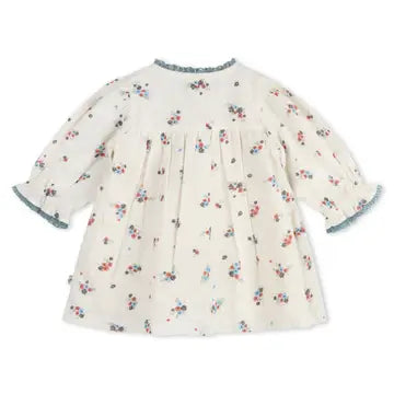 Viverano Juliet Smocked Floral Baby Dress & Bloomer Set