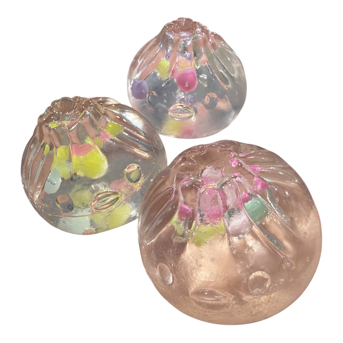 Mini Clear Squishy Dumplings