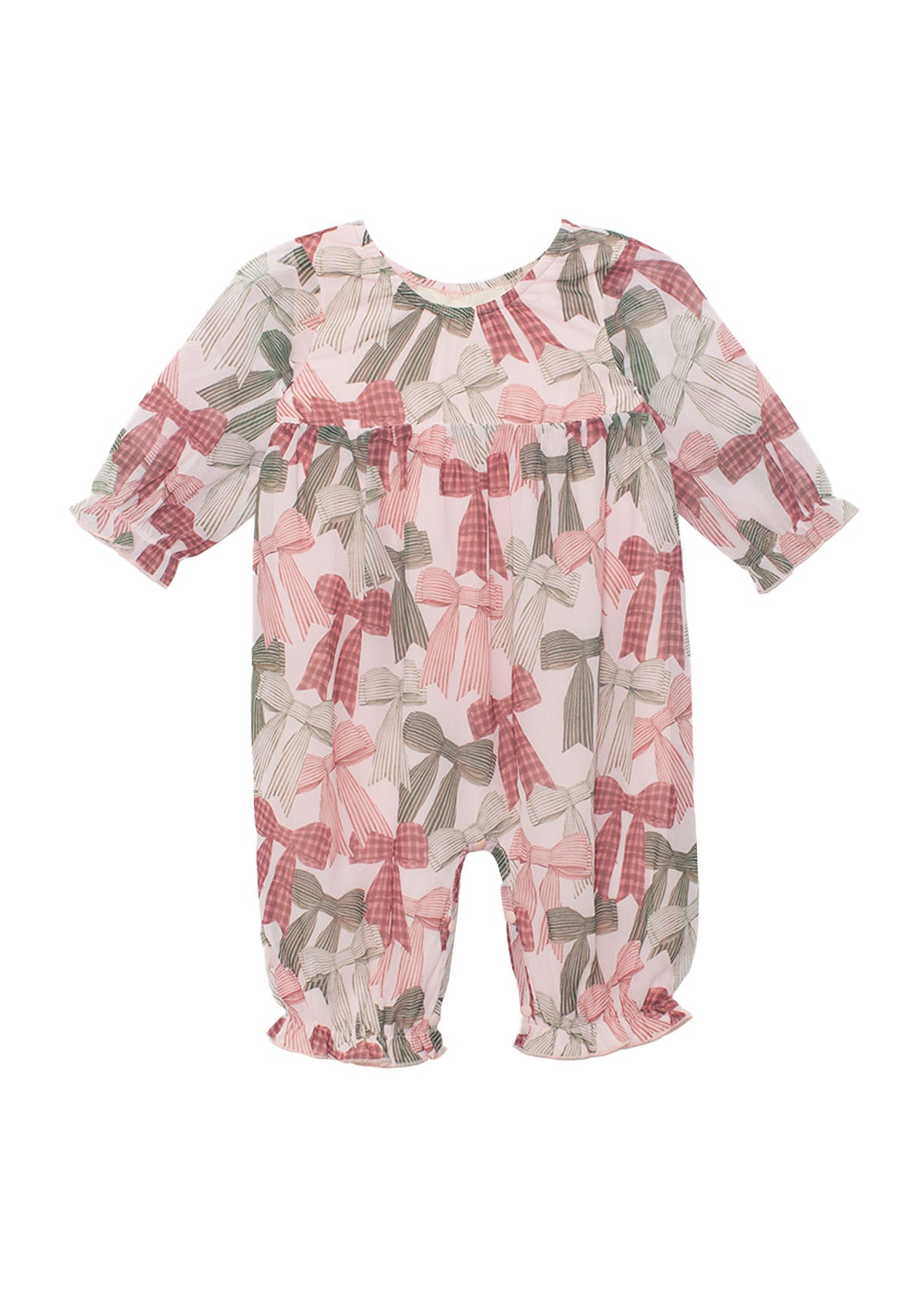 Mabel & Honey Bow-tiful Romper