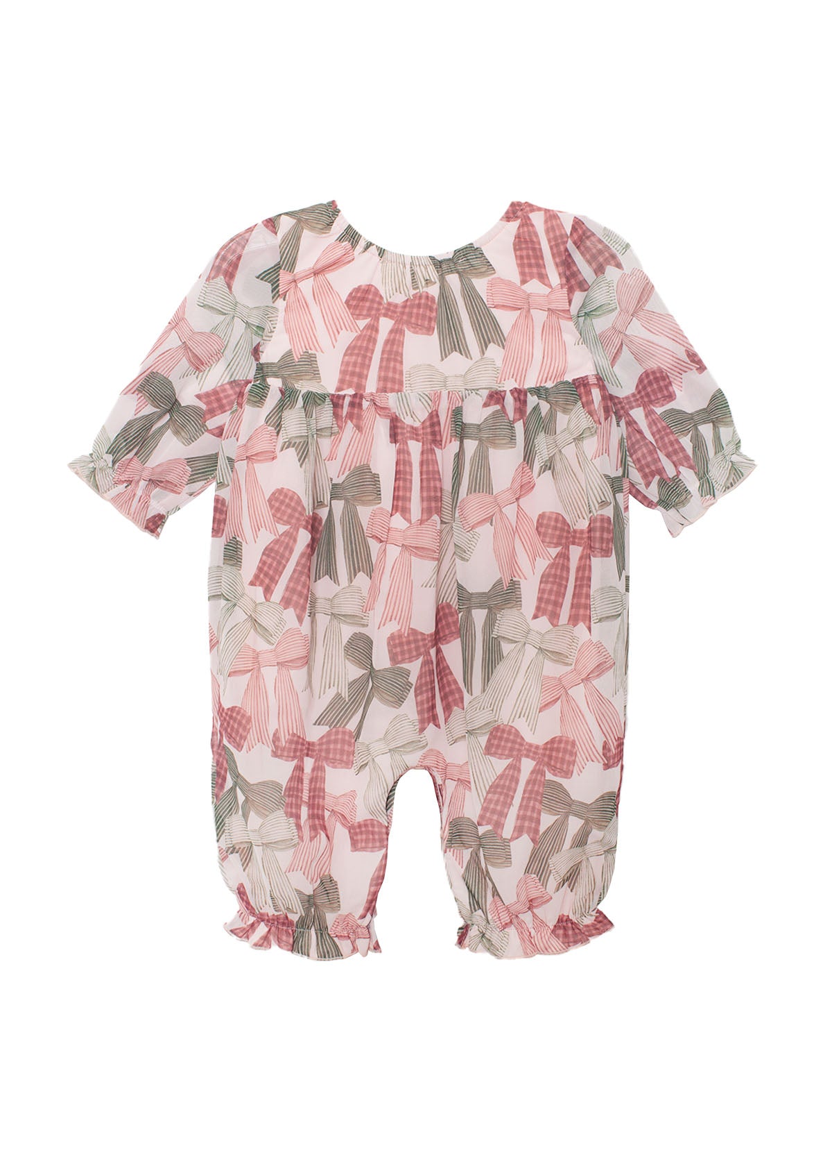 Mabel & Honey Bow-tiful Romper