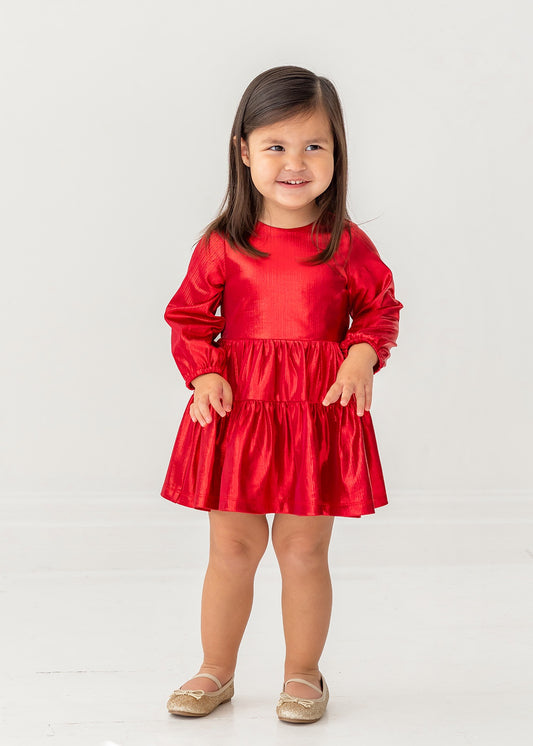 Isobella  & Chloe Ruby Red Dress