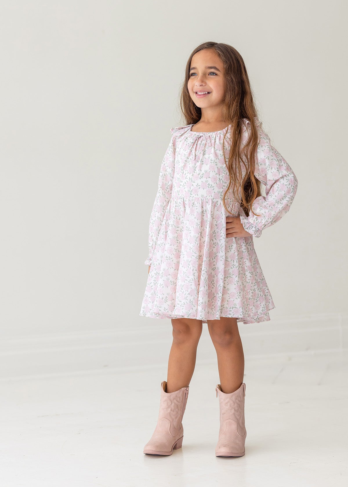 Isobella & Chloe Dewy Rose Dress