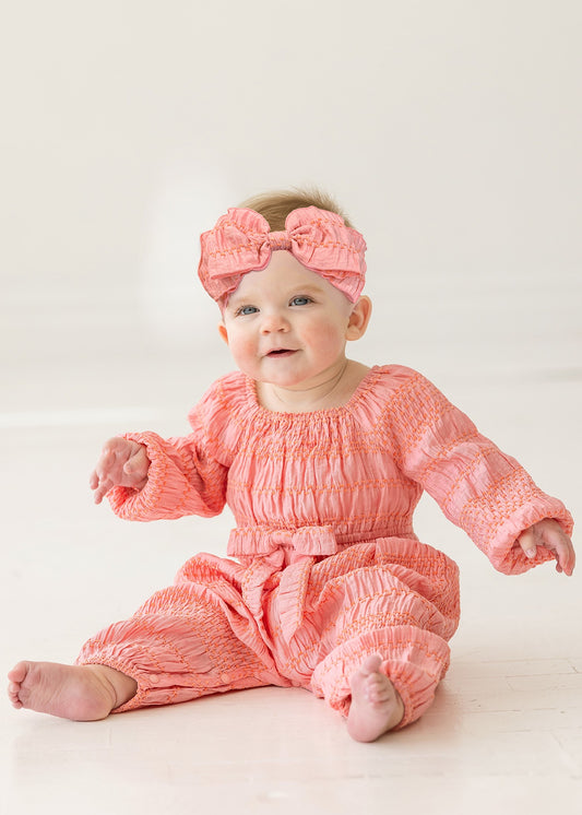Mabel & Honey Watermelon Lemonade Romper