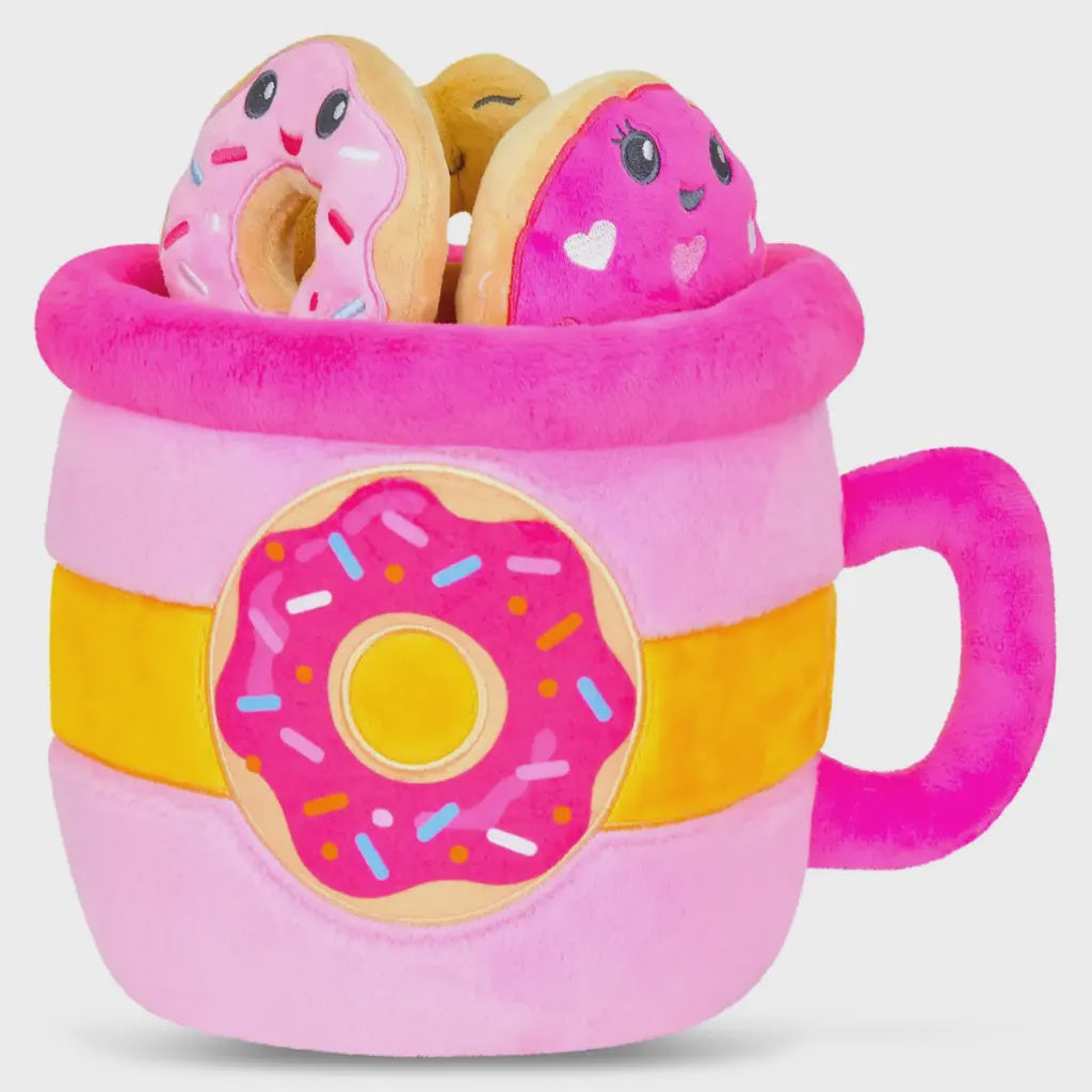 Iscream Cup O'Donuts Plush