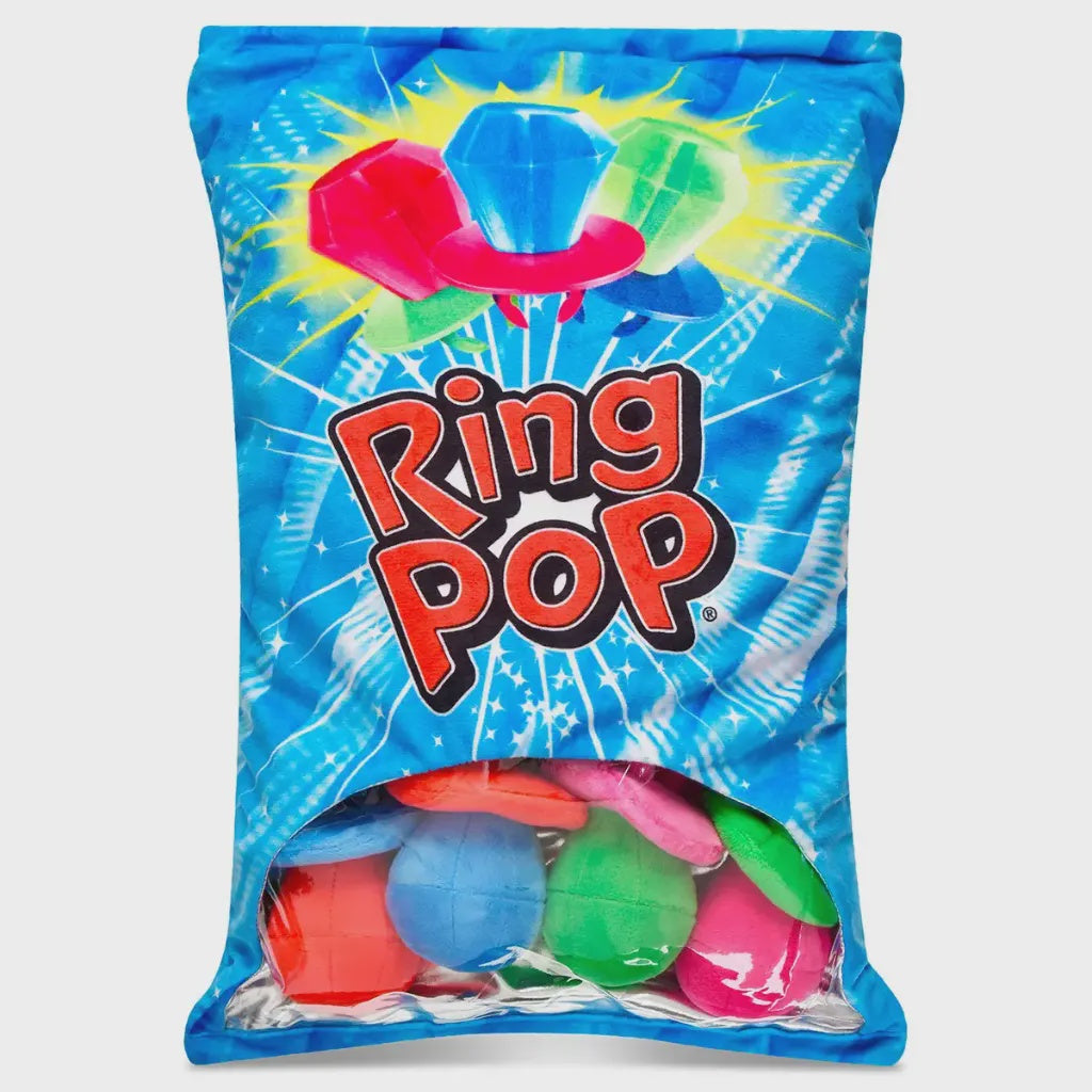 Iscream Ring Pop Cherry Scented Fleece Plush