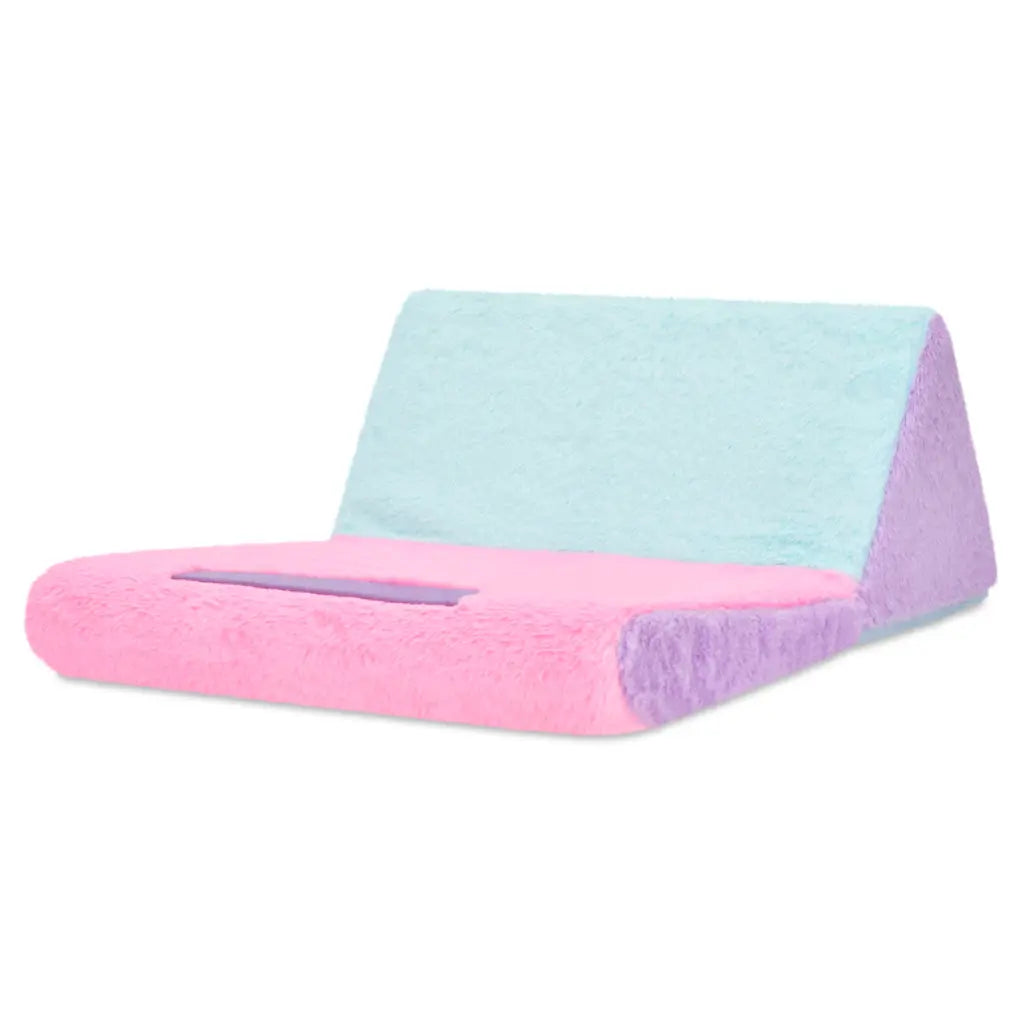Iscream Hearts Color Block Tablet Pillow