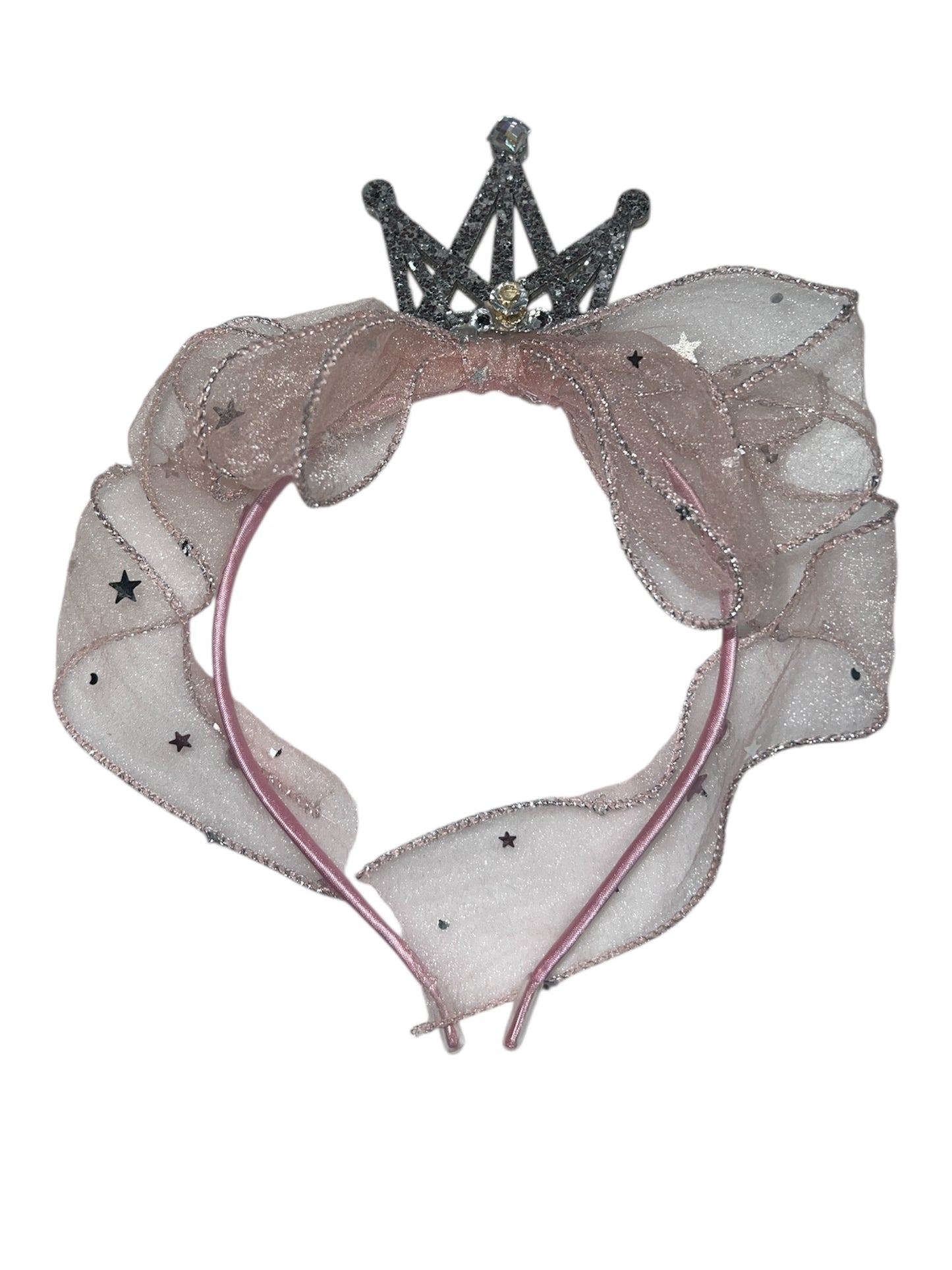 Pale Pink Glitter Headband
