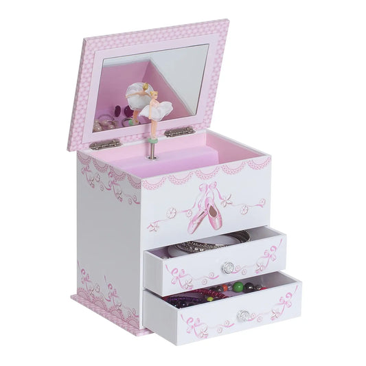 Mel & Co Angel Ballerina Music Jewelry Box