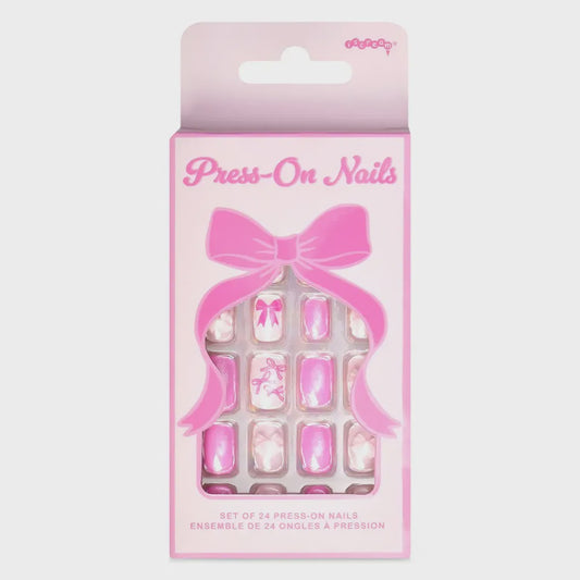 Iscream Bow Press on Nails