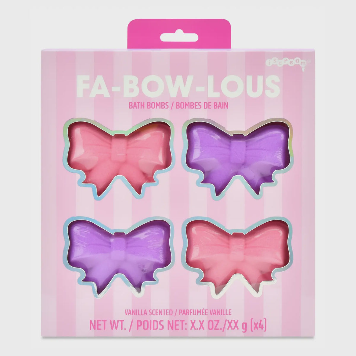 Iscream Fa-Bow-Lous Bows Bath Bomb Set