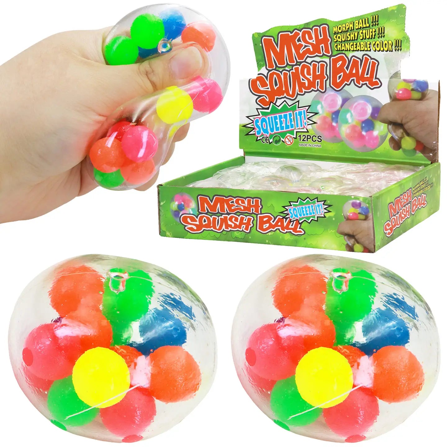 Deluxe Clear Squish Ball