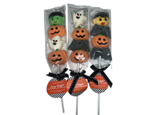 Scary Delight Marshmallow Lollipop