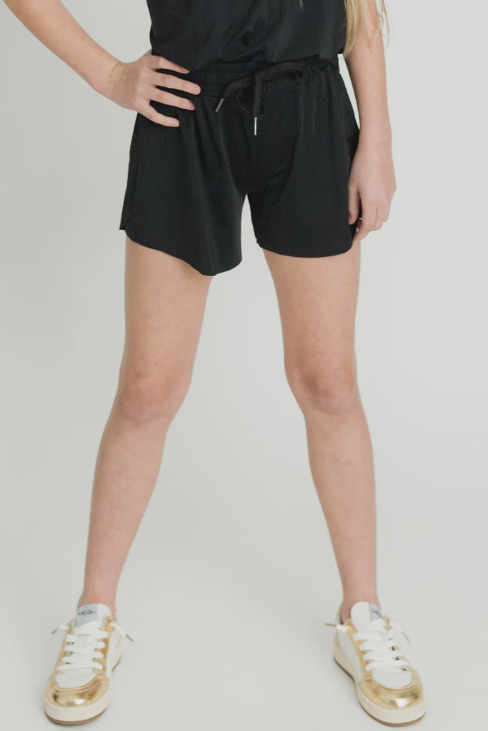 Belle Cher Butterfly Shorts - Black