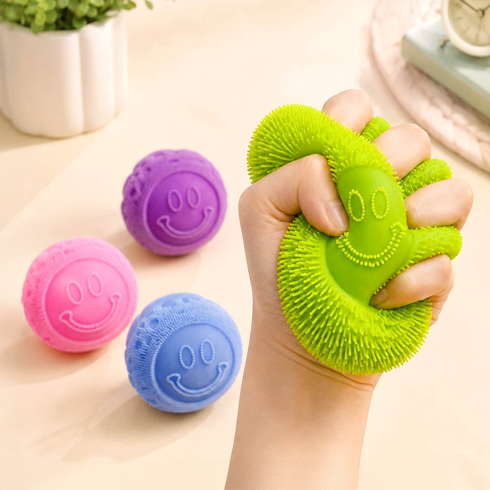 Fuzzy Squish Stretch Ball