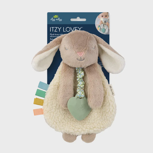 Itzy Ritzy Taupe Bunny Friends Lovey