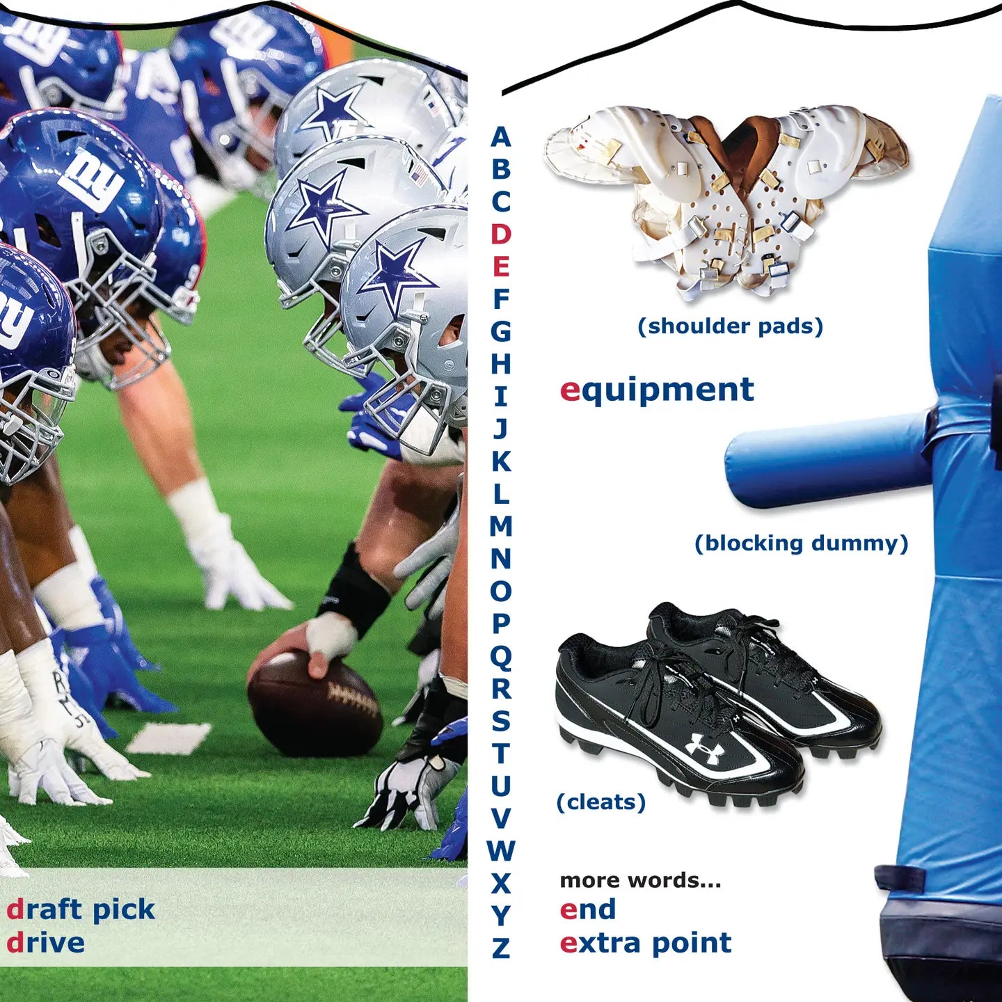 New York Giants ABC - My First Alphabet Book