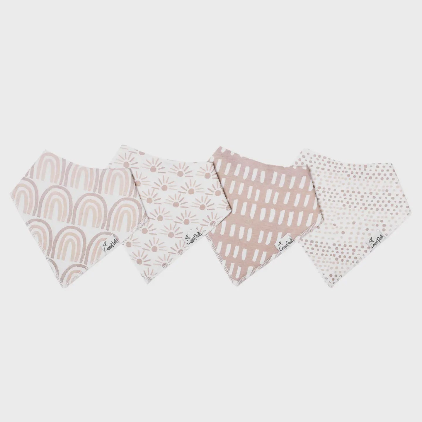 Copper Pearl Bandana Bibs - Bliss