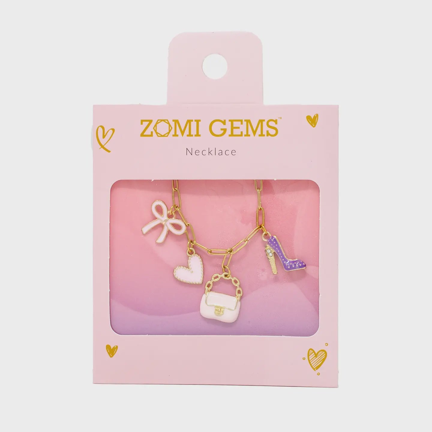 Fashion Multi Charm Necklace