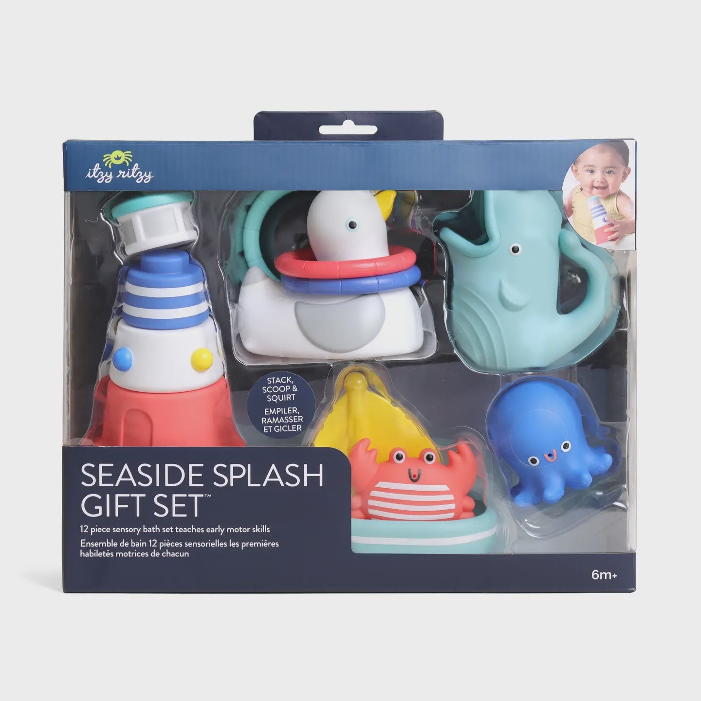 Seaside Splash Gift Set Bath + Water Toy