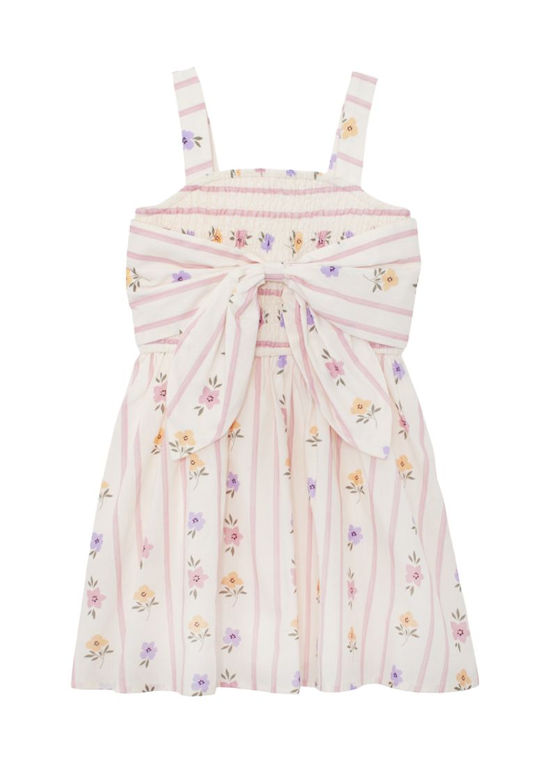 Mabel & Honey Purple Bouquet Dress