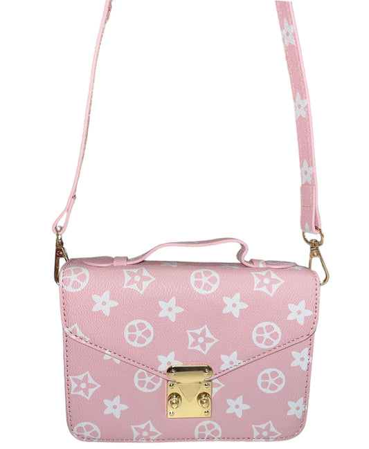 Pink/Gold Inspired Handbag