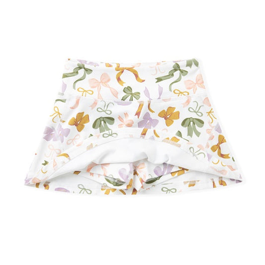 Swoon Activewear Bow Tennis Skirt