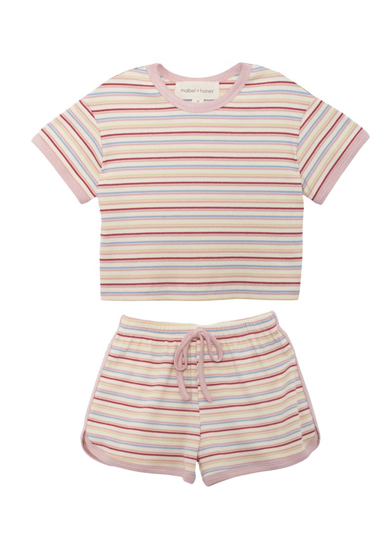 Mabel & Honey Sunset Sherbert 2 pc Set