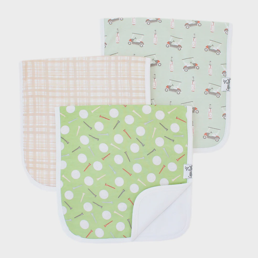 CP Bogey Premium Burp Cloths