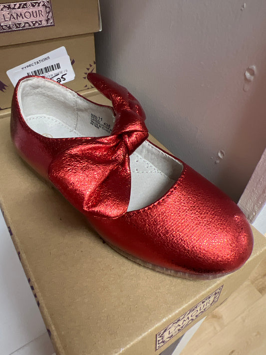 BOW TIE GLITTER SHOE-