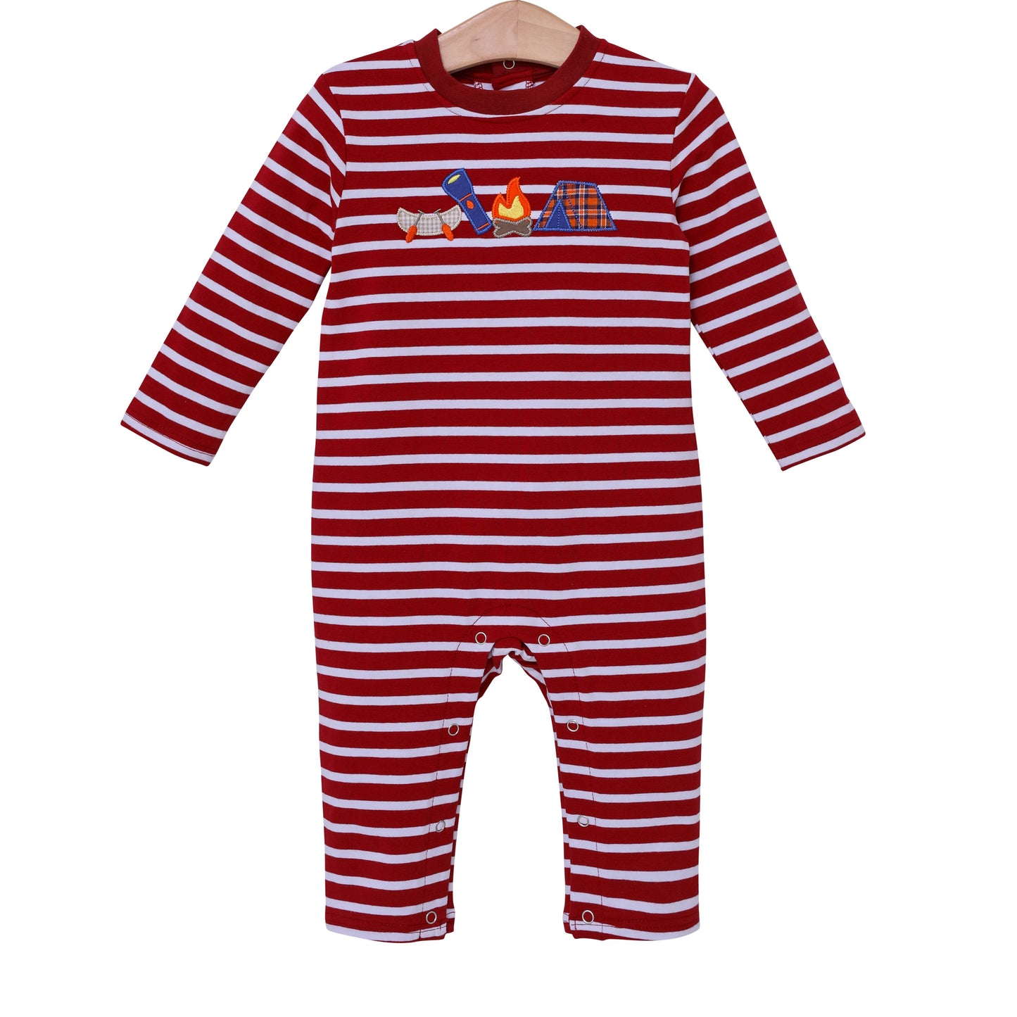 TSK Camping Applique Romper