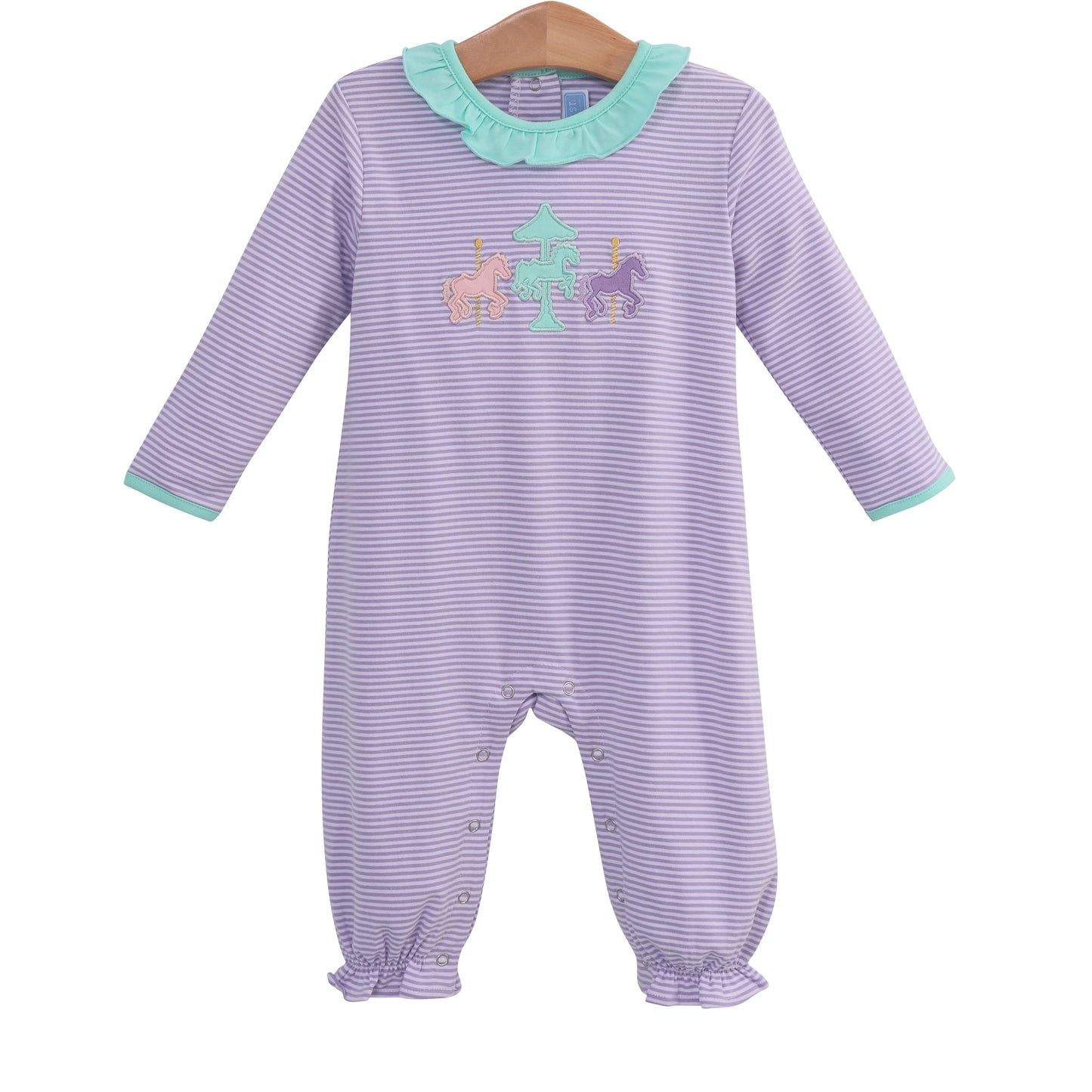 TSK Carousel Applique Romper