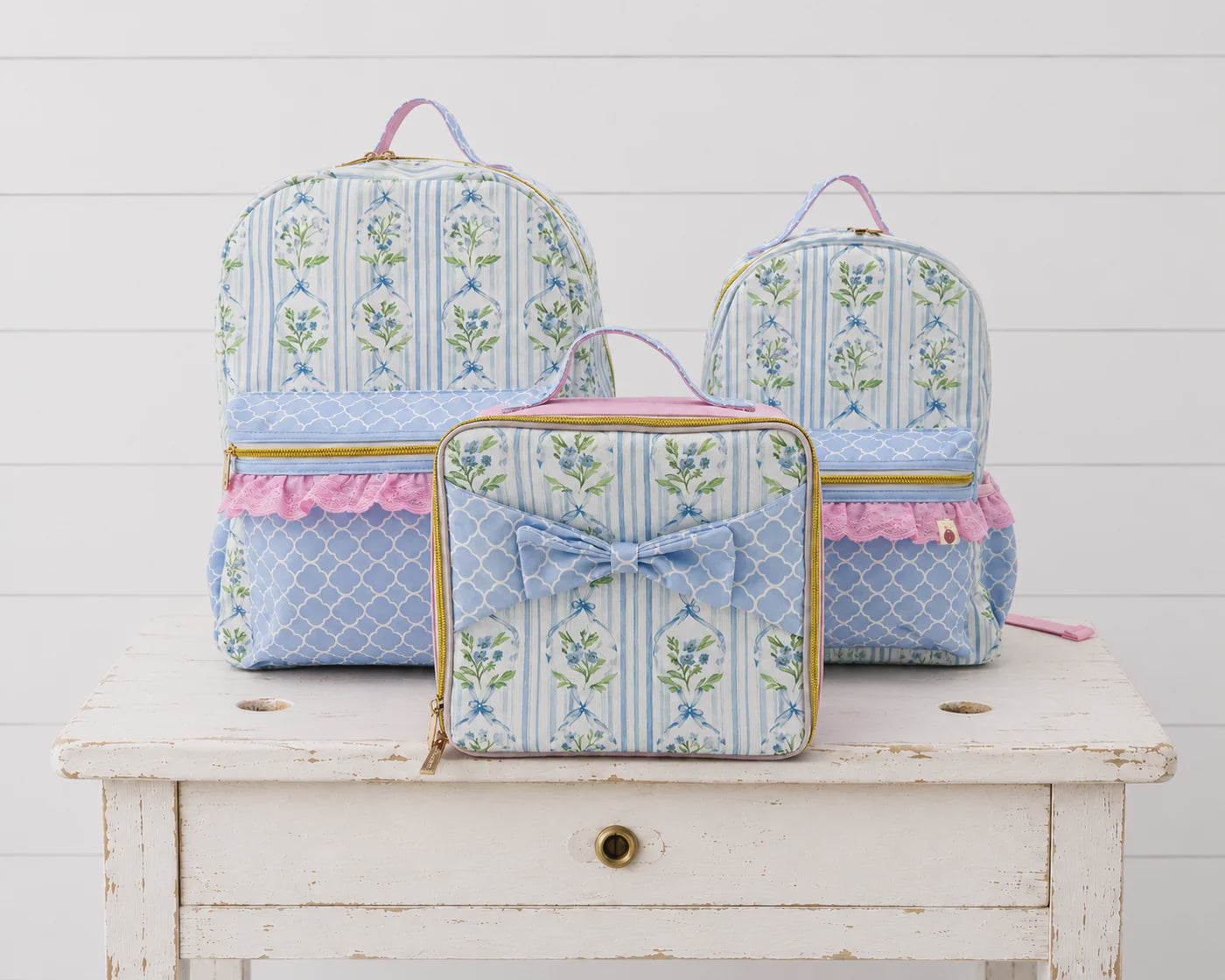Cheeky Plum Bree Backpack - Forget Me Not