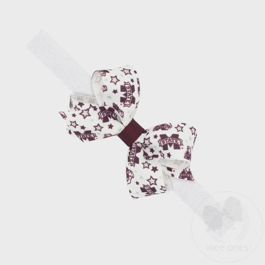 MSU Baby Band Bow
