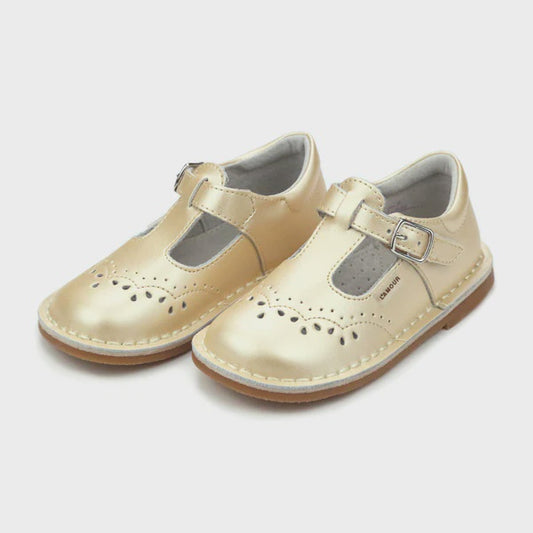 Ruthie Stitched Mary Jane Champagne